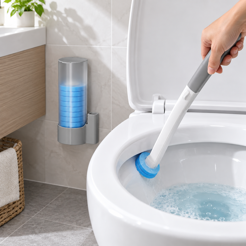 Disposable Toilet Brush Set alternate view