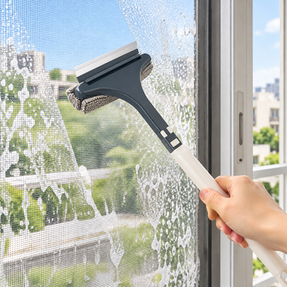 Dual-Sided Window Screen Cleaning Brush