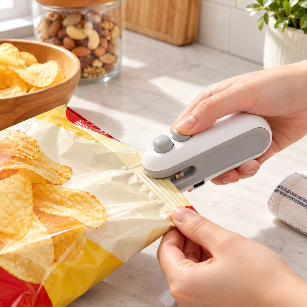 Mini Rechargeable Heat Sealer alternate view