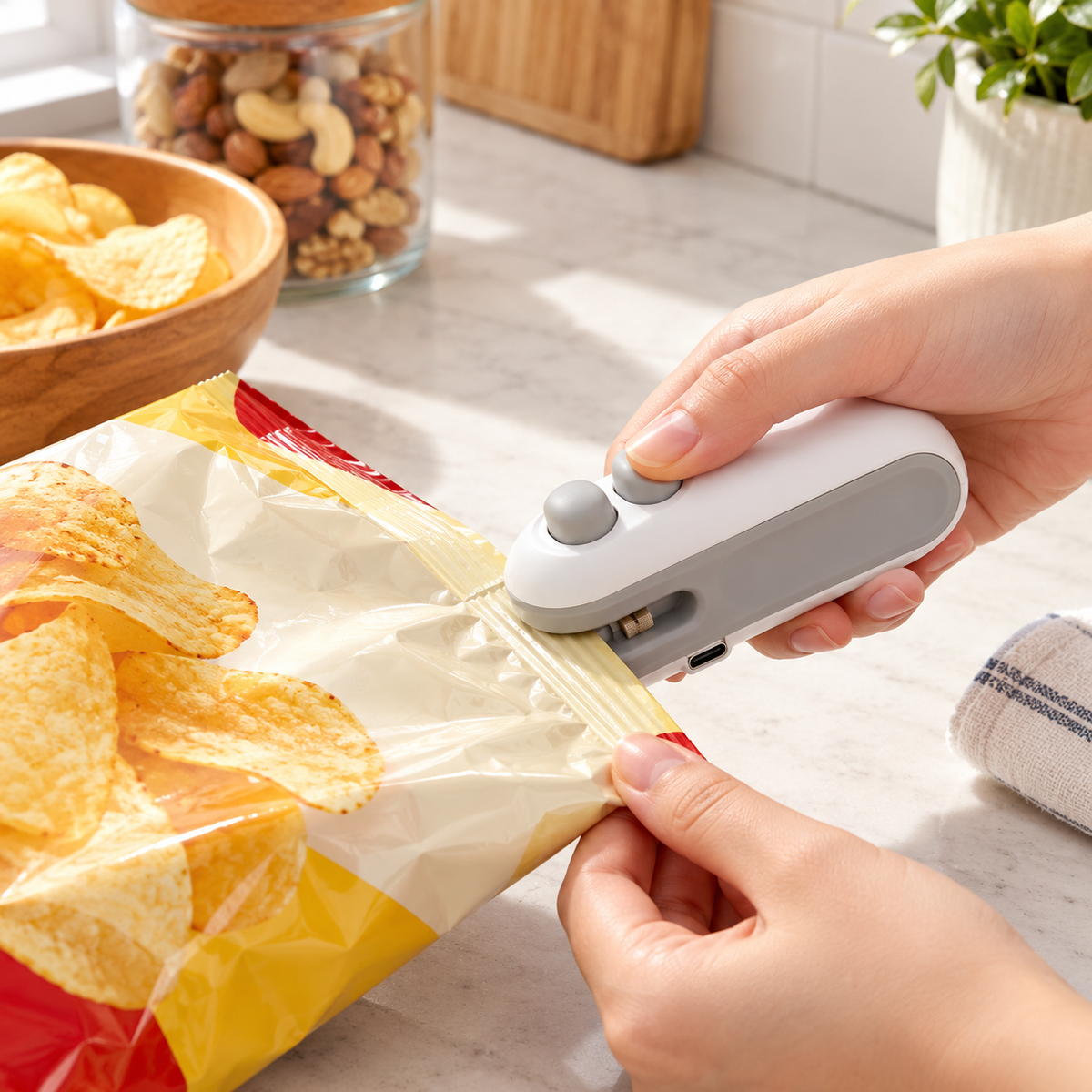 Mini Rechargeable Heat Sealer