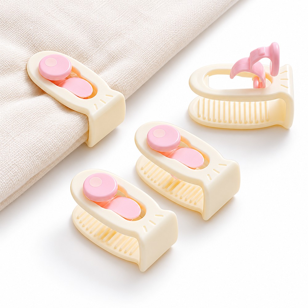 Needle-Free Bedding Clip Set