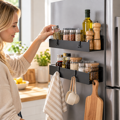 Large Magnetic Storage Shelf